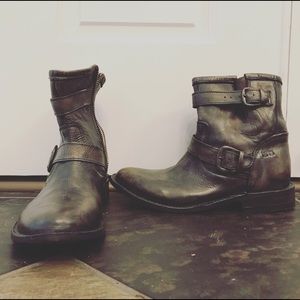 NWOT Bed Stu brown booties